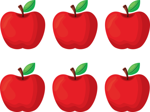 6 apples olm